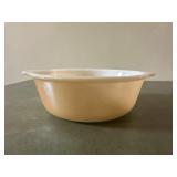 Fire King peach lustre bowl