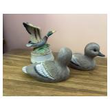 Ceramic duck decor