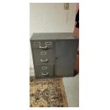 Cole steel metal filing cabinet