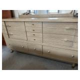 MCM dresser with mirror