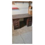 Wooden desk