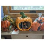 MCM Halloween decor