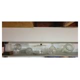Shelf of glass