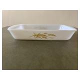 Golden wheat baking dish