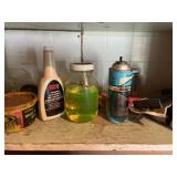 Shop chemicals. All have been used.