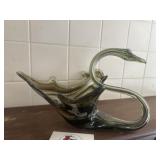 Blown Glass Swan