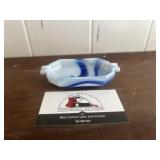 Marble Glass Ashtray