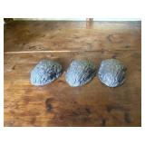 Cast walnut shells