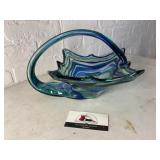 Blown Glass Cornucopia