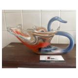 Blown Glass swan