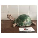 Ceramic turtle bank