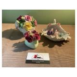 Bone China porcelain flowers