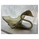 Blown Glass Swan