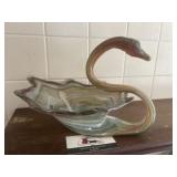 Blown Glass Swan