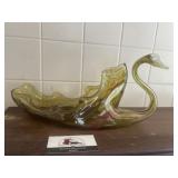 Blown Glass Swan