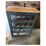 Wine bottle rack