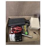 Staple gun, battery tester