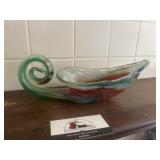 Blown Glass Cornucopia