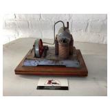 Wilesco D5 stationary toy steam engine