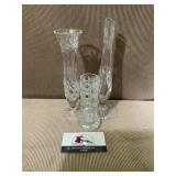 Lead crystal vases