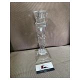 Lead crystal candle holder