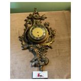 Brass eight day clock