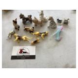 Mini Dog and Cat Figures
