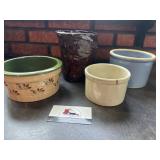 Ceramic and stoneware bowls