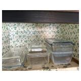 Glass bread pans