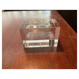 Automobile glass block