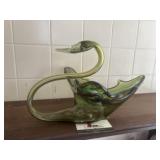 Blown Glass Swan