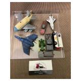 Vintage toys and cars