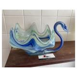 Blown Glass Swan