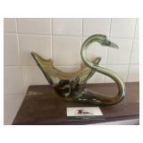 Blown Glass Swan