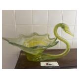 Blown Glass Swan
