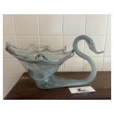 Blown Glass Swan