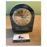 Danbury stone mantle clock
