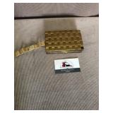 Vintage  basket weave 2 sided purse