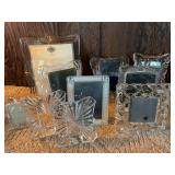 Glass crystal frames