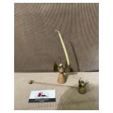 Brass Angel candle decor