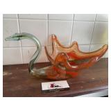 Blown Glass Swan