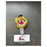 Murano glass clown bottle stopper