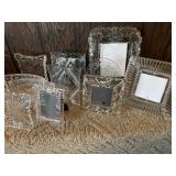 Lead crystal frames