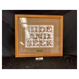 Framed paint horse "Hide and Seek"