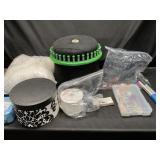 Tote of Craft Supplies