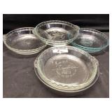 Pyrex pie plates