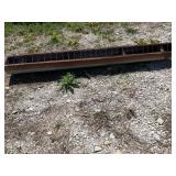 8ft Galvanized Chicken Feeder