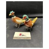 Hand painted pheasants