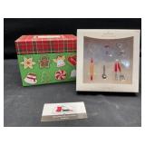 Hallmark Recipe Box and Mini ornaments
