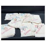 Embroidery towels